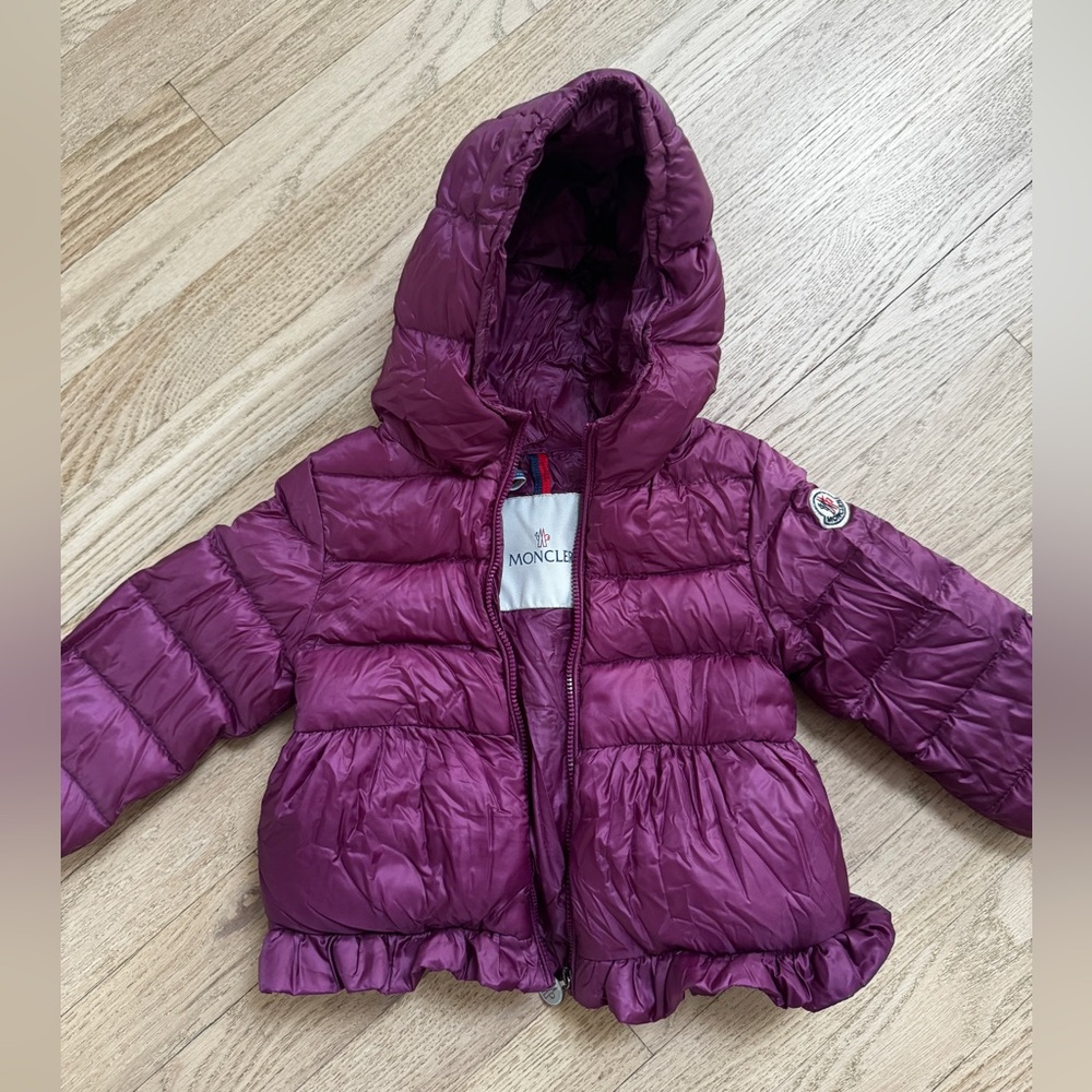 MONCLER authentic baby jacket 9-12 mo